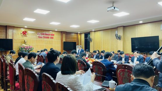 Hội nghị nghe báo cáo thẩm định hồ sơ chuyển đổi mục đích sử dụng đất trên địa bàn tỉnh Thanh Hóa