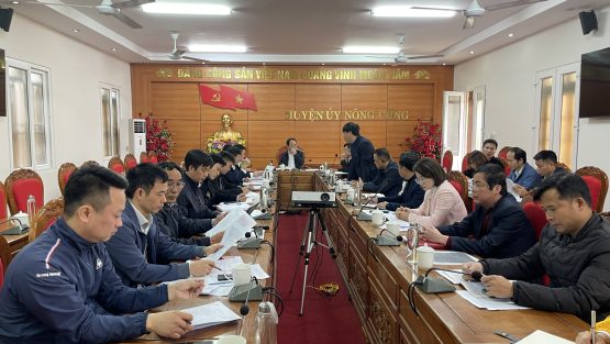 Ngày 28/2/2024 đã diễn ra cuộc họp toàn diện giữa Huyện ủy-UBND huyện Nông Cống và công ty cổ phần tập đoàn Việt Hưng về các dự án Việt Hưng Group đang thực hiện thi công và đầu tư xây dựng trên địa bàn huyện nông cống