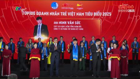 🏆 ÔNG NINH VĂN SỨC – CHỦ TỊCH HĐQT KIÊM TGĐ TẬP ĐOÀN VIỆT HƯNG VINH DỰ TRONG TOP 100 SAO ĐỎ DOANH NHÂN TRẺ VIỆT NAM TIÊU BIỂU NĂM 2025